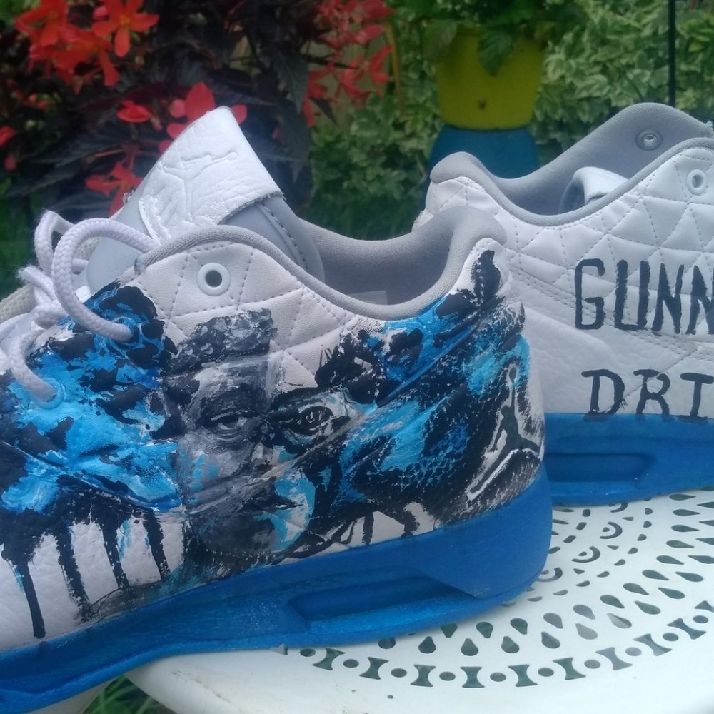 Jordan Clutch Gunna Drip Season Custom - Mens 12